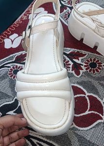 White Platform Sandals