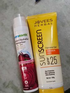 Moisturizer And Sunscreen