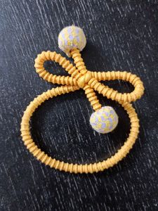 Yellow Hair Tie