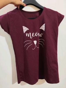 Purple Tshirt.