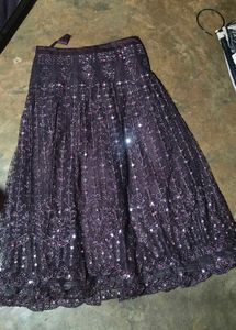 Elegant Purple Lehenga Choli Set