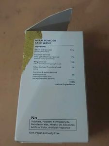 BRILLARE 100% Natural Neem Powder Face Wash