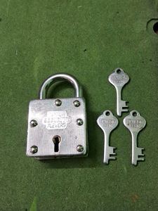 Vintage Taylor Security Padlock with Keys