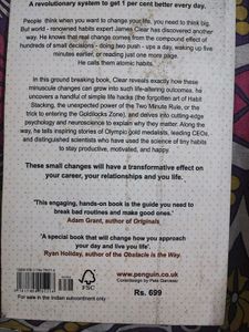 2 Books : Atomic Habits , Stay Hungry