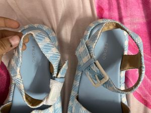 Pedro Blue Sandals Imported