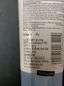 Neutrogena Ultra Sheer Sunblock SPF 50+