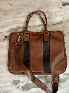 Vista laptop leather Bag