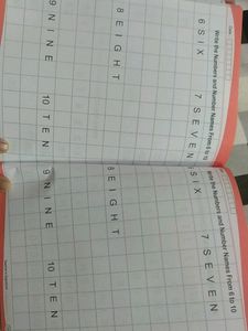 Numbers Activity Book 1-50