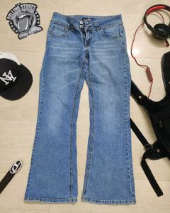 Flared Denim Jeans