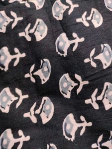 Patterned Top with Lace Detail
