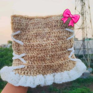 Handmade Crochet Cat Ear Beanie