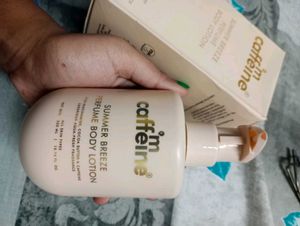 mcaffiene summer breeze perfume body lotion