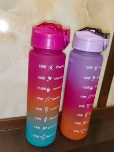 Motivational Water Bottle Set Of 2