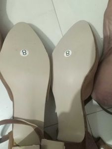 Beautiful Brown Velvet Heels