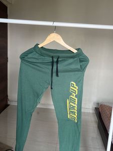 Green 'Warm-Up' Joggers