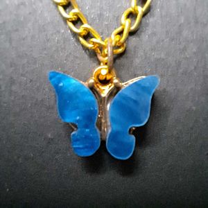 Butterfly Pendant Necklace