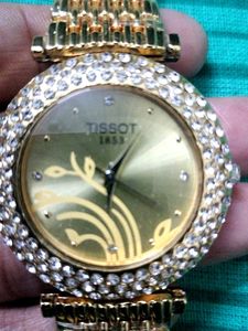 Tissot 1853 1st Copy Golden Watch