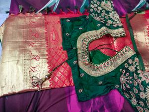 Kanchi Pure Silk Work Blouse