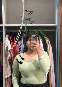 Sage Green Long Sleeve Bodysuit