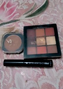Swiss Beauty Eyeshadow,lesh glue,  NY Bae Bronzer
