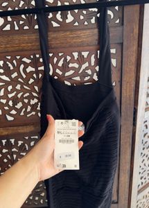 Zara Limited Edition Halter Mini Dress From NYC