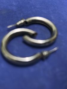 Silver Hoop Earrings