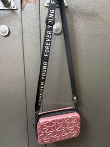 Rose Gold "Forever Young" Crossbody Sling Bag