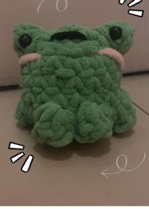 Crochet Frog Plushie