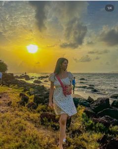 Floral Puff Sleeve Mini Dress