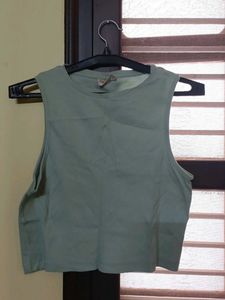 Olive Green Tank Top