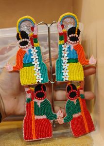 Karwachauth Beads Earrings