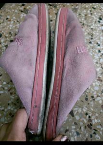 Warm Pink Slippers In 6 Size For Women