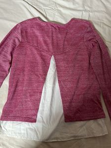 pink t-shirt top