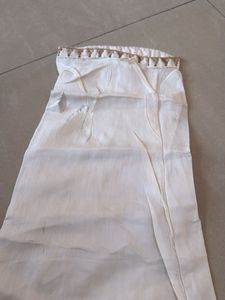 White Embroidered Kurti Set