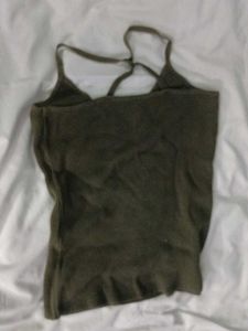 Olive Green Tank Top