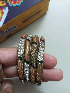 Embellished Bangle Set