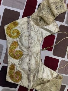 Orange Embroidered Lehenga Choli