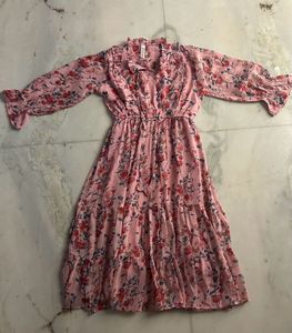 A Beautiful One Piece Floral Dress