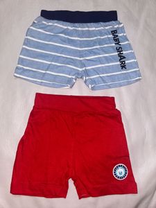 Baby Shorts Combo Of 2