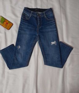 Blue Straight Fit Jean