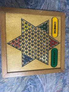 Chinese Checkers And Chess Board