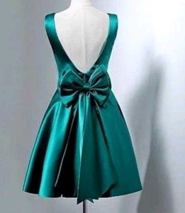 New Short Satin Frock