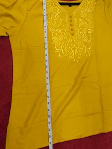 Elegant Mustard Kurta (AM).