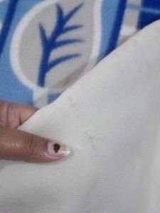 White Scarf with Fringe