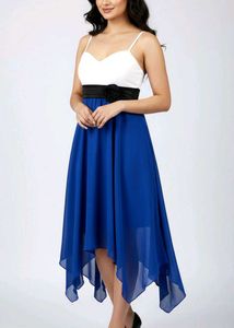 sleeveless spaghetti strap dress