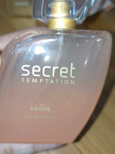 Empty Secret Temptation Adore Perfume bottle
