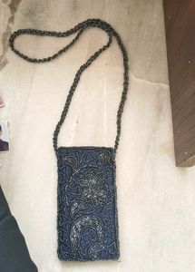Beaded Cell Phone Bag