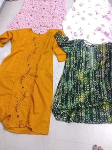Combo Kurtis,Used Sloghtly