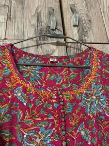 Floral Long Kurti