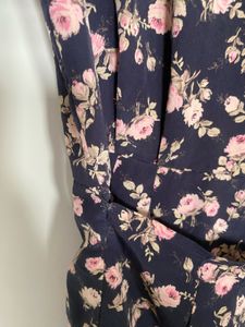 Floral wrap dress 🦋